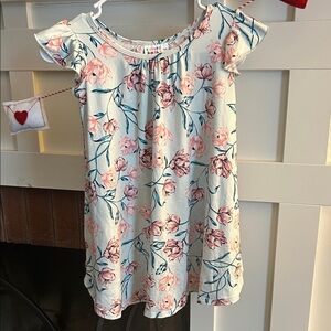 Girls Dotdotsmile Floral Swing Dress Size 5/6
